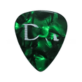 thumbnail image 2 of Púas de guitarra de nailon y celuloide de acero inoxidable, accesorios para instrumentos musicales, color brillante, buena tenacidad, serigrafía de color, púas de guitarra, 2 of 5