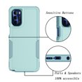thumbnail image 3 of Taxfox Shockproof Plastic Rugged Cell Phone Case for Motorola Moto G Stylus, Green, 3 of 7