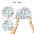 thumbnail image 5 of Yiaed Tropical Flamingo Print Satin Bonnet Silk Bonnet Hair Bonnet for Sleeping Hair Bonnets, 5 of 6