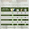 thumbnail image 2 of Chloven Reusable Paperless Towels, Washable 100% Cotton Cloth Paperless Towels - 30 Pack 10'' X 10'' Zero Waste Reusable Napkins Eco Friendly Paperless Paper Towels, Solid color, 2 of 7