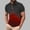 Wine, variant on BRGZLK Mens Polo Shirts Summer Short Sleeve Ombre Print Moisture Wicking Gym Workout T-Shirt Casual Loose Pullover Tees Black M