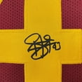 thumbnail image 2 of Framed Facsimile Autographed Troy Polamalu 35x39 USC Maroon Reprint Laser Auto College Football Jersey, 2 of 2