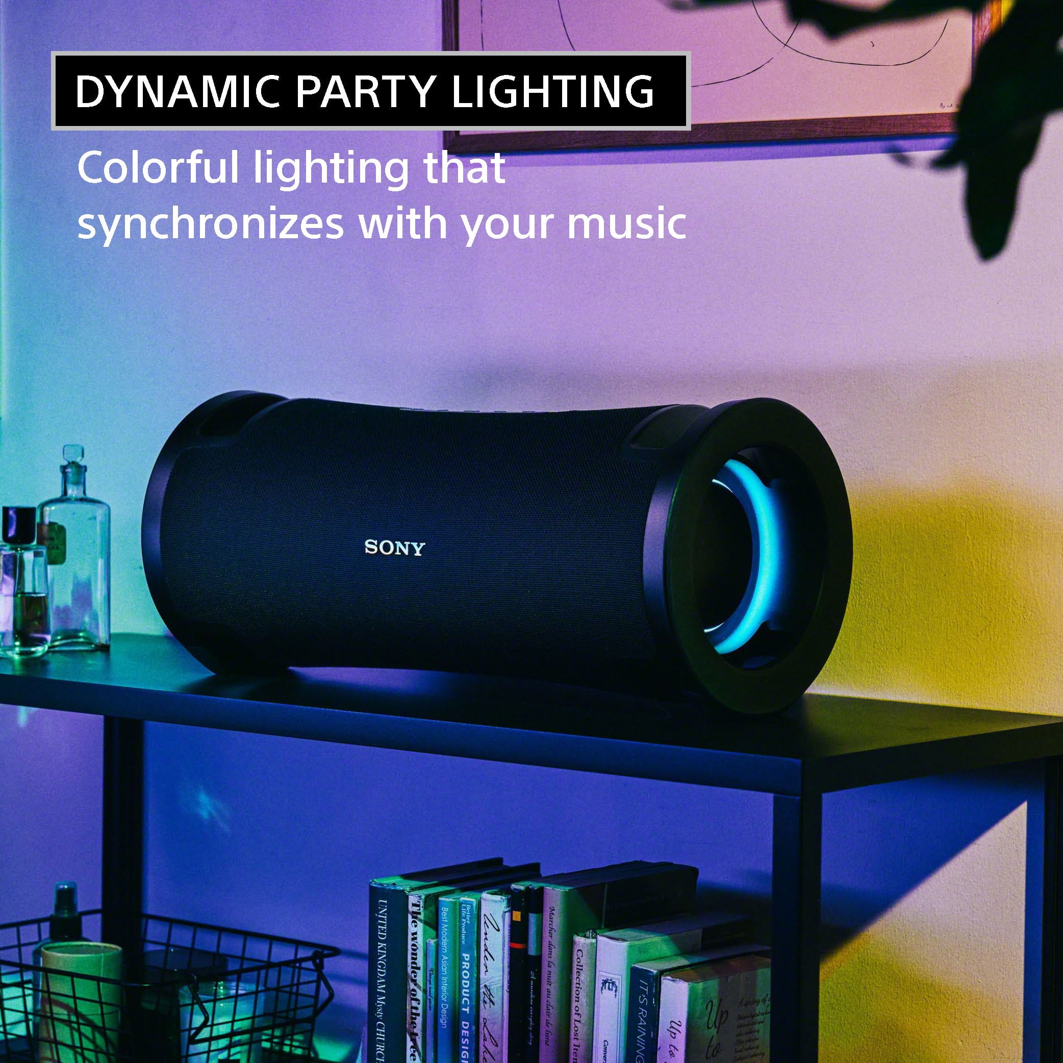 Sony ULT Field 7 Outdoor Rechargeable Wireless Bluetooth Karaoke Party Speaker with Mic and Lights  (图4)