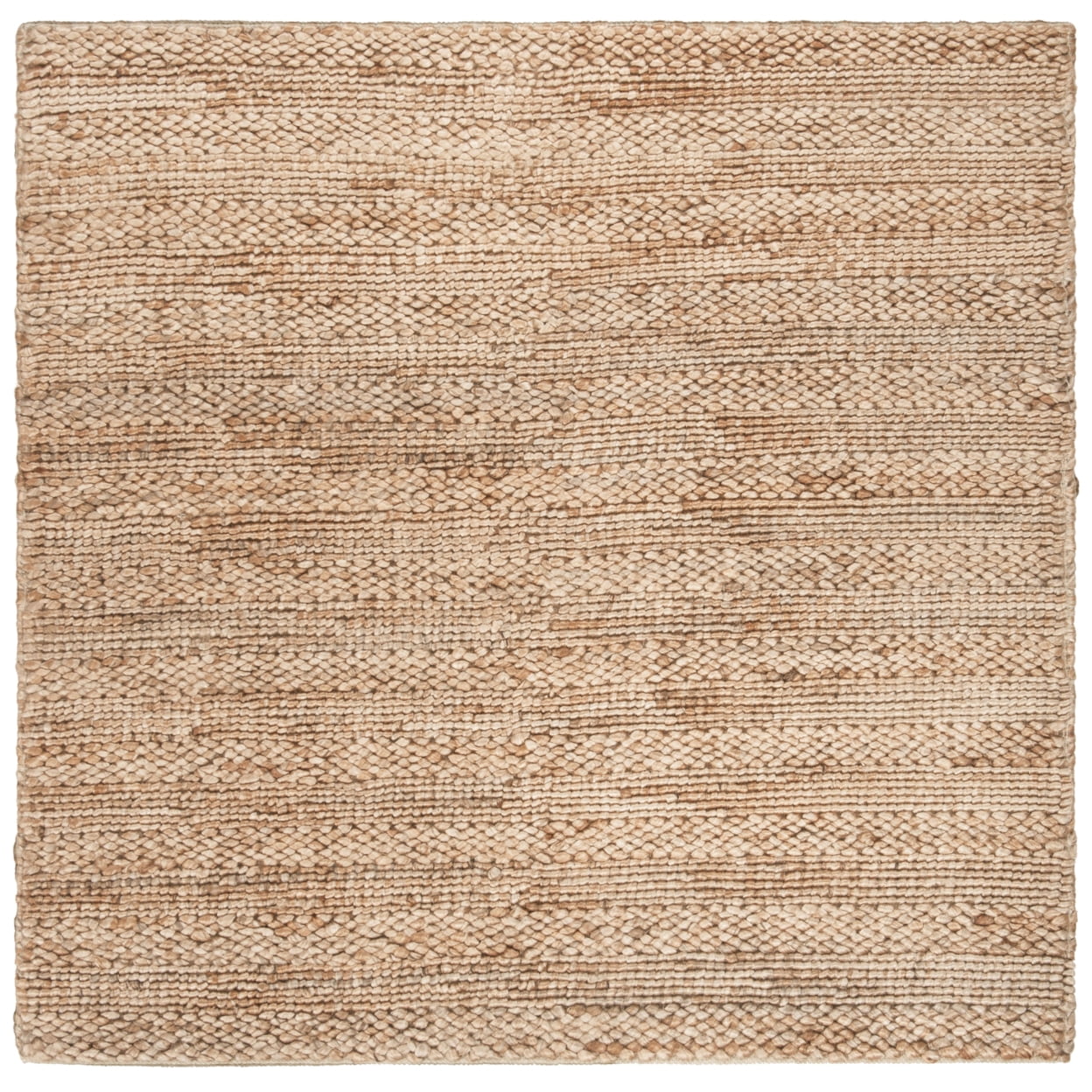 SAFAVIEH Natural Fiber Henrika Braided Area Rug, Natural, 4' x 4' Round