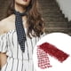 thumbnail image 5 of Bufanda de lentejuelas brillantes para mujer, accesorio para vestuario de baile, discoteca, uso diario Rojo, 5 of 8