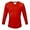 Red, variant on Unisex Soft Cotton Solid Color Long Sleeve Kids/Children's Crew Neck Shirt, Red 5T, 1 Pack