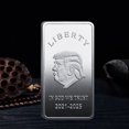 thumbnail image 1 of Moneda conmemorativa de bloque cuadrado - Moneda conmemorativa de Trump 2021-2025, 1 of 2