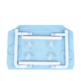 thumbnail image 4 of Cat Window Hammock Suction Cup Detachable Washable Comfortable Window Mounted Cat Hammock Bed for All Seasons Blue, 4 of 14