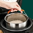 thumbnail image 3 of Kitchen Steamer Rack Stainless Steel Steamer Basket Rice Cooker Steam Rack Food Steaming Holder, 3 of 9