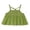 Green, variant on Magazine Girls Summer Pure Color Comfortable Breathable Halter Belt Blouse 2-14Y