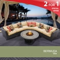 thumbnail image 2 of Bermuda 6 Piece Outdoor Wicker Patio Furniture Set 06e, 2 of 7