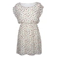 thumbnail image 1 of Patchwork Elephants Pattern Off-White Sundress, 1 of 1
