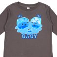 thumbnail image 4 of Inktastic Ice Ice Baby Boys or Girls Long Sleeve Toddler T-Shirt, 4 of 5