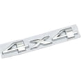 thumbnail image 1 of ZWP Chrome Black Nameplate 4X4 Logo Emblem Car Rear Trunk Sticker Badge Compatible With Ford Jeep Grand Cherokee Wrangler Compass Accessories, 1 of 4
