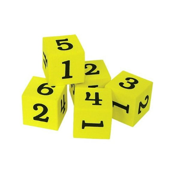 Teacher Created Resources Foam Numbered Dice (20604)
