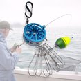 thumbnail image 3 of Cerradura De Pesca Hebilla de bloqueo de pesca portátil suave con carrete accesorios para exteriores (azul) Ndcxsfigh Para Estrenar, 3 of 7