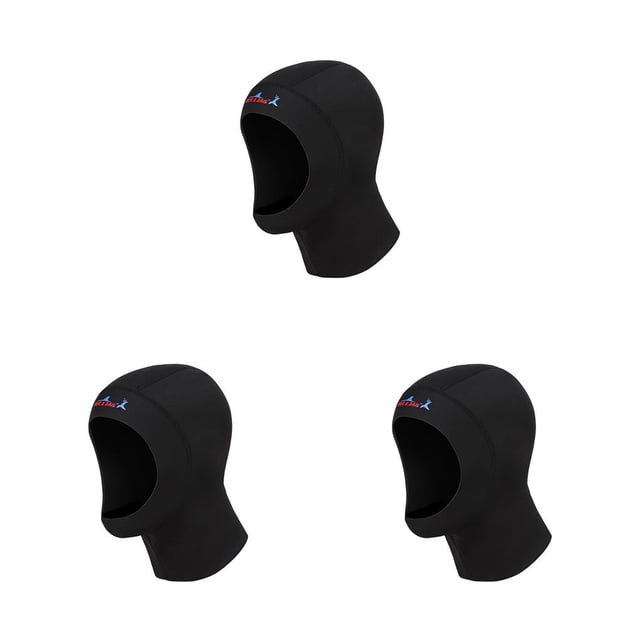 Soidarity DIVE SAIL 1MM Gorros de buceo CR Equipo de snorkel súper elástico Sudadera con capucha Protector solar Gorro de natación para surf de invierno Type1 NO1 Soidarity CBP192006