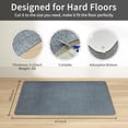Office Chair Mat for Hardwood and Tile Floors, 47x36 Inch Desk Mat ...