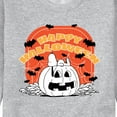 thumbnail image 3 of Peanuts - Peanuts Retro Halloween - Men's Crew Neck Fleece Pullover, 3 of 6