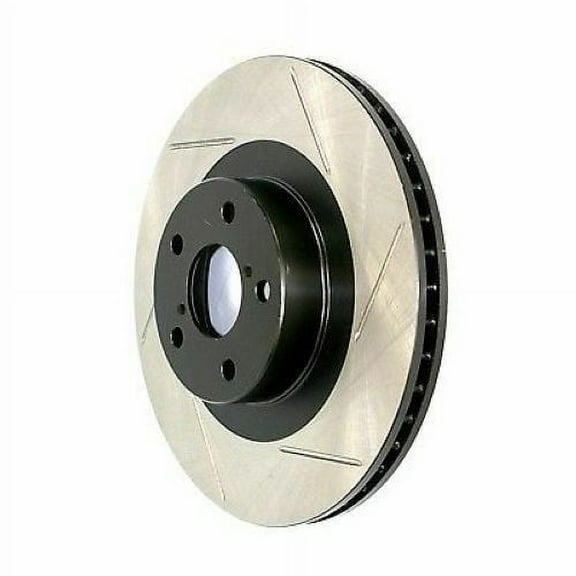 StopTech Power Slot 08-10 Audi S5 Left Rear Slotted Rotor Fits select: 2010 AUDI S4