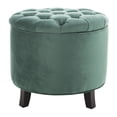 thumbnail image 4 of Safavieh Amelia Contemporary Glam Tufted Storage Ottoman, 4 of 9