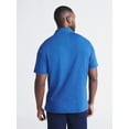 thumbnail image 3 of Free Assembly Men's Pocket Polo Shirt with Short Sleeves, Sizes S-3XL, 3 of 4