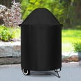 thumbnail image 7 of Adiqo Charcoal Grill Cover for Weber 22 Inch Charcoal Grills, Outdoor Waterproof Small Smoker Cover, Compared to Weber 7150, 7 of 7