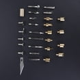 thumbnail image 4 of Bolígrafo para leña, 28 en 1, puntas para leña, juego de bolígrafos para leña, máxima confiabilidad NikouMX herramienta, 4 of 8