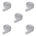 thumbnail image 3 of Wosthever Pegatinas ostentosas, cadena de diamantes de imitación con purpurina, decoración de cristal de resina, cuentas decorativas, diseño Type2 NO2, 3 of 6
