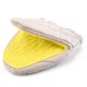 thumbnail image 1 of Juego de 2 mini manoplas de horno de silicona antideslizantes resistentes al calor, amarillas con lazo para colgar, aptas para microondas y horno, soportes para ollas y sartenes JM, 1 of 4