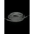 thumbnail image 2 of INSPIRE CHIC 2 Paires Lacets Ronds Élastiques Réfléchissants Unisexes pour Espadrilles Gris Foncé 100 cm/39.5 Pouces, 2 of 5