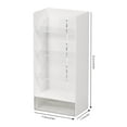 thumbnail image 3 of Giunmcul Festival Gift Desktop Storage Box, Transparent Flat Partition Shelf, Student Artifact Desk, Pencil Slanted Organizing Rack, 3 of 3