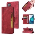 thumbnail image 1 of TECH CIRCLE Case for Samsung Galaxy S20 FE/Lite,Shockproof Premium PU Leather ID Credit Card Holder Wallet Case Magnetic Flip Kickstand Phone Cover with Hand Strap,Red, 1 of 15