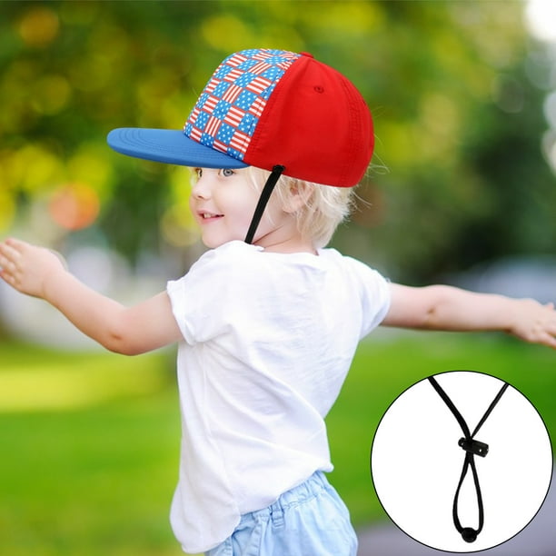 VBXOAE Kids Trucker Hat with Chin Strap Basketball Lightweight Toddler Boys  Girls Caps Sun Protection Hats