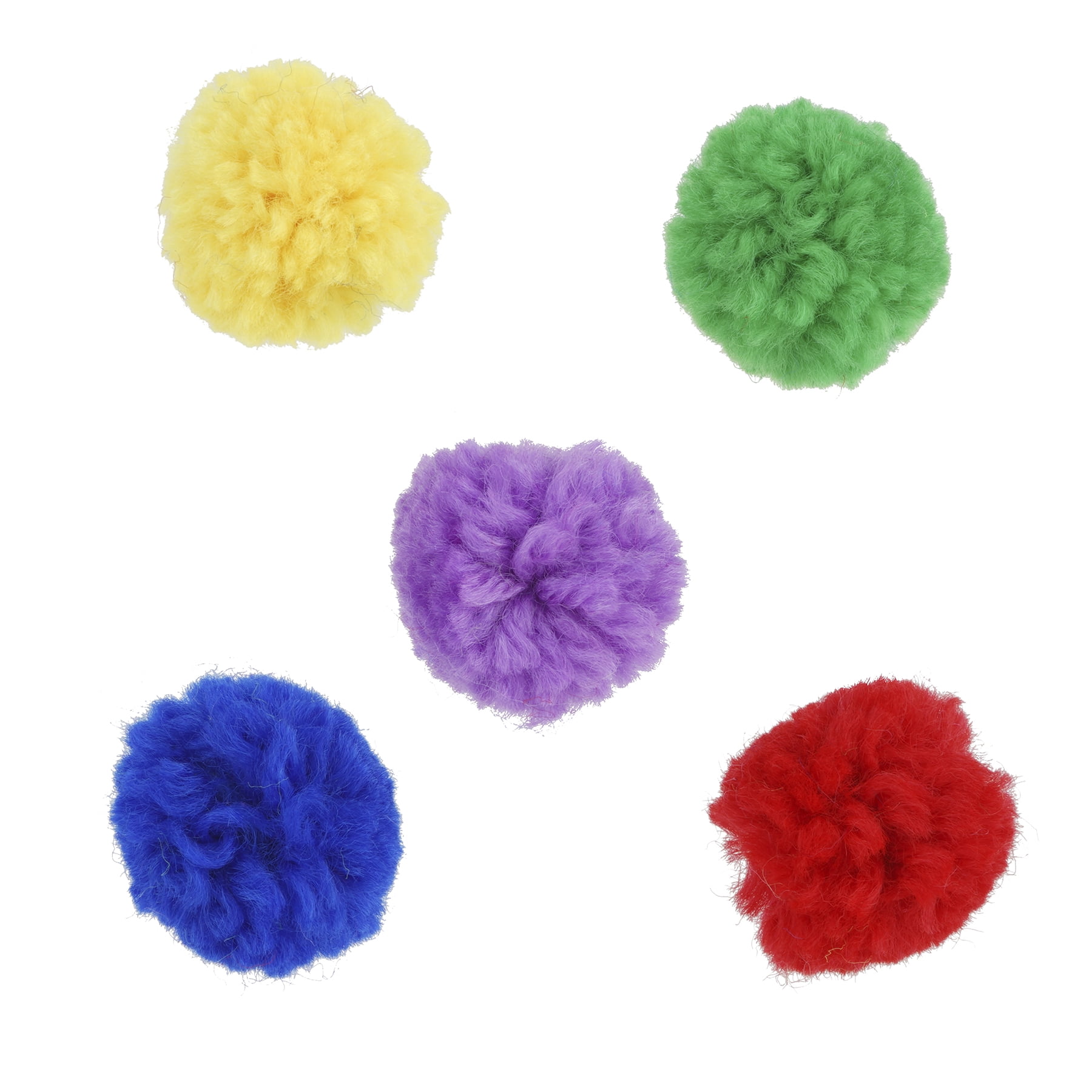Bright Yarn Pom Poms by Creatology – 1" Rainbow Colored Acrylic Craft Balls for Kids’ DIY Projects & Art Activities - 12 Pack (720 Total)