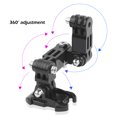 thumbnail image 3 of CAROOTU Action Camera Stand Motorcycle Helmet Chin Mount Stand for Gopro, 3 of 6