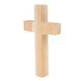 thumbnail image 1 of Wood Cross Shape Adorn for Religious Decor Household Wall Hanging Cross, 1 of 5
