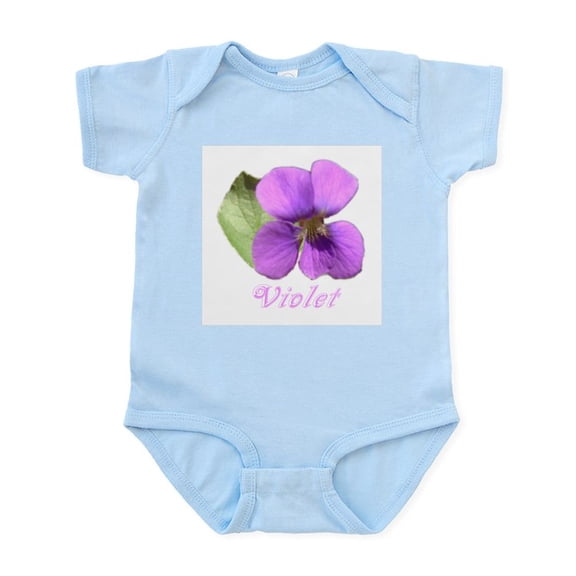 CafePress - Violet Infant Bodysuit - Baby Light Bodysuit, Size Newborn - 24 Months