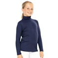 thumbnail image 2 of Stretch Is Comfort Girl's Oh so Soft Long Sleeve Turtleneck | Poly Spandex|Child Size 2 -16, 2 of 6