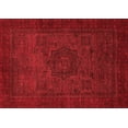 thumbnail image 1 of Ahgly Company Machine Washable Indoor Rectangle Abstract Red Modern Area Rugs, 6' x 9', 1 of 4