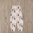 thumbnail image 6 of IROINNID Girls' Casual Sleeveless Jumpsuits Spaghetti Strap Loose Romper Long Pants with Pockets, 6 of 8