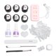 thumbnail image 2 of Kit De Extensión De Uñas, Juego De Esmalte De Uñas De Gel Con Lámpara UV, Capa Base Superior Para Uso Doméstico, 2 of 7