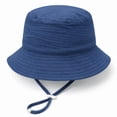 thumbnail image 3 of Enyan Baby Toddler Sun Hat,Boys Girls Bucket Hat for Kids UPF 50+ Sun Protective Child Summer Beach Hats,breathable,lightweight,adjustable chin strap, 3 of 3