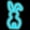 🔥 A_New, variant on Sentmoon Room Decor Cute Bunny Tail Neon Night Light For Easter