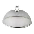thumbnail image 3 of Placa de malla metálica para cubrir alimentos, cubierta para servir, tapa para alimentos, colador de malla fina, red para cubrir platos, versátil Diámetro 28cm Soledad cubierta de alimentos, 3 of 10