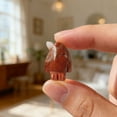 thumbnail image 3 of Simpático pingüino de cuarzo rosa — «Eres mi pingüino para siempre» y «Amistad». Un detalle para un ser querido o un amigo, tanto para él como para ella, 3 of 3