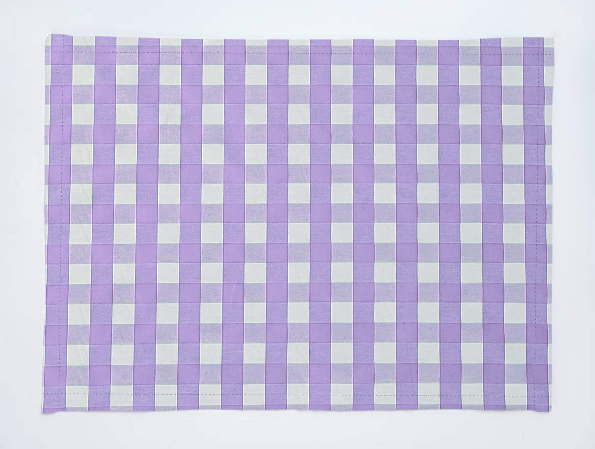 Gingham Checkered Cotton Dinner Table Placemats Holiday Home Decoration 13" x 19" (Pack of 4)