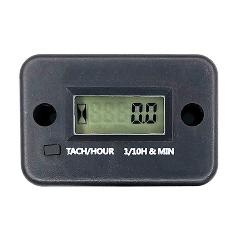 DJA03 2 Hour Meter LCD Display Portable Tachometer Timer Chainsaw
