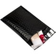 thumbnail image 2 of 100#5 Black 10.5x16 Poly Bubble Mailers Envelopes Bags Hot Color, 2 of 2