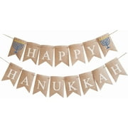 Happy Hanukkah Banner, Hanukkah Decoraion, Hanukkah Pary Sign